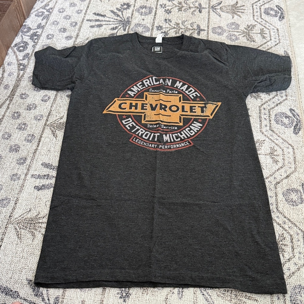 Zunie Charcoal Gray Chevrolet Graphic Tee